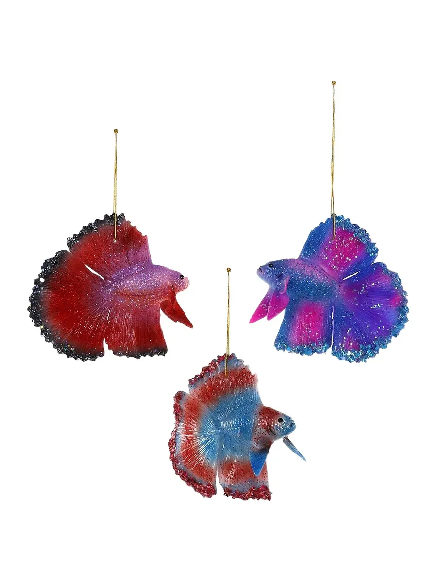 Cody Foster & Co Beta Ornament Set Of 3