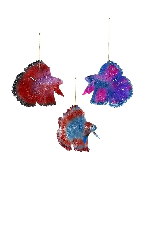 Cody Foster & Co Beta Ornament Set Of 3