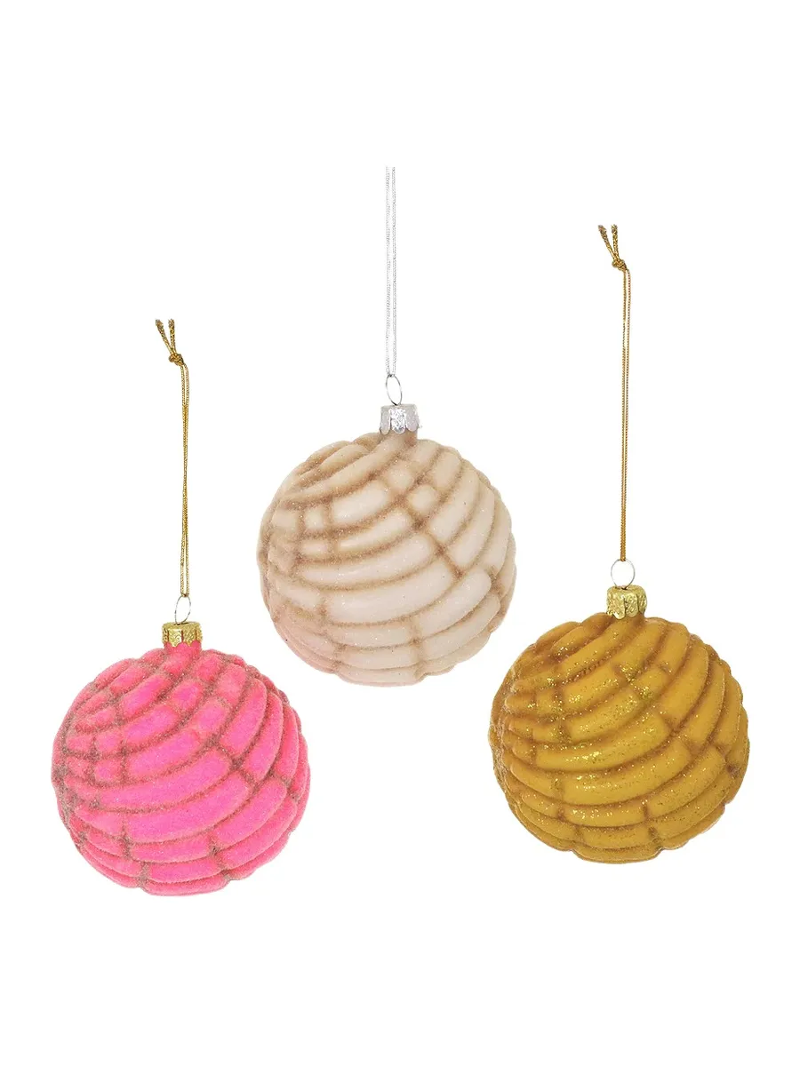 Cody Foster & Co Concha Ornament Set Of 3