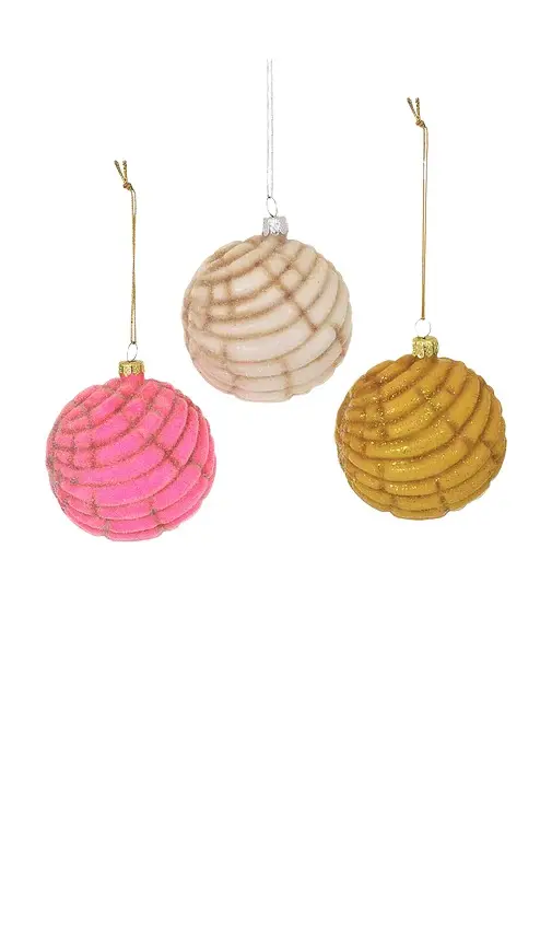 Concha Ornament Set Of 3