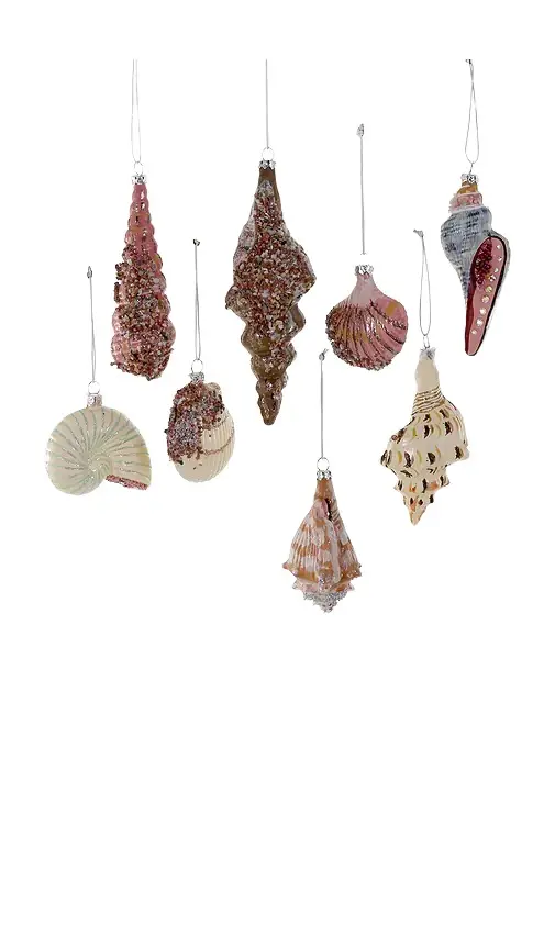 Beachcomber Ornament Set Of 8