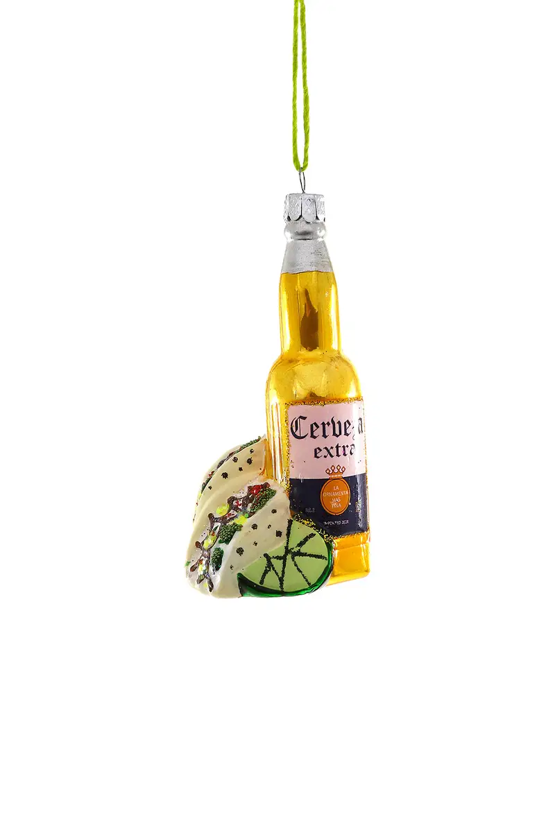 Cody Foster & Co Beer And Tacos Ornament