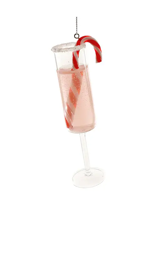 Cody Foster & Co Peppermint Martini Ornament