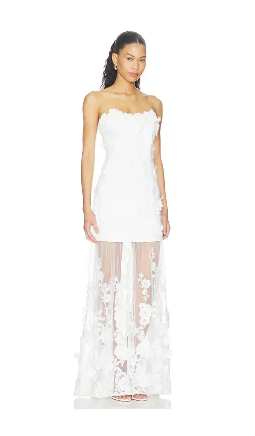 Elliatt Lorina Strapless Gown | Thumbnail 2 Elliatt Lorina Strapless Gown | Thumbnail 2