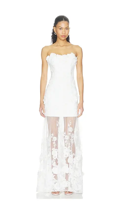 Elliatt Lorina Strapless Gown