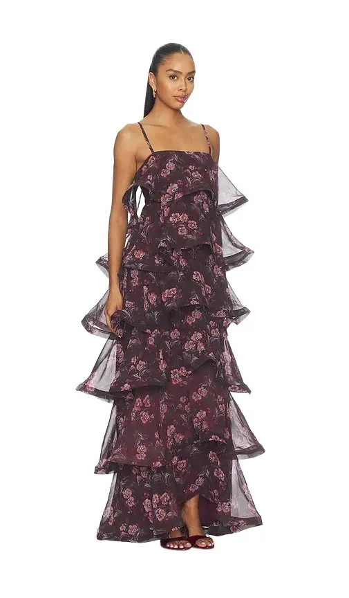 Rosaria Strapless Tiered Gown Rosaria Strapless Tiered Gown