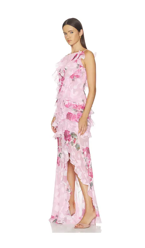 Elliatt Eleanora Sleeveless Ruffle Gown | Thumbnail 2 Elliatt Eleanora Sleeveless Ruffle Gown | Thumbnail 2