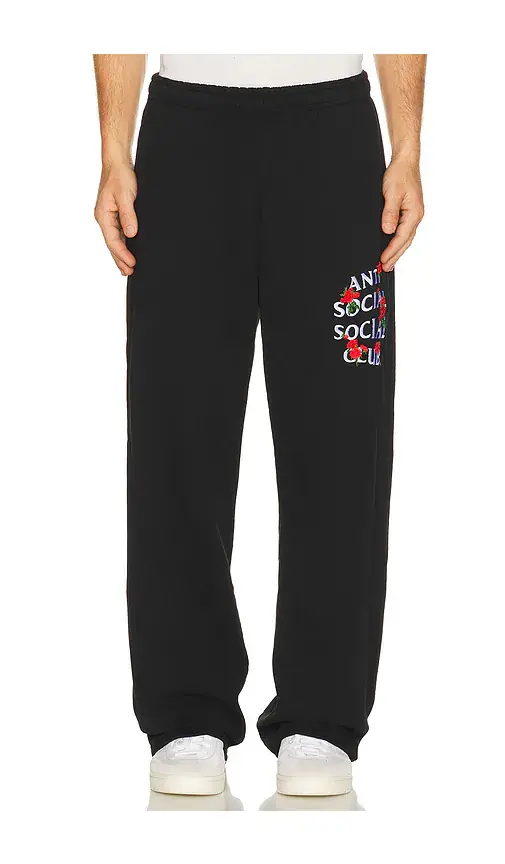 Anti Social Social Club Embroidered Rose Kkotch Sweats | Thumbnail 2 Anti Social Social Club Embroidered Rose Kkotch Sweats | Thumbnail 2