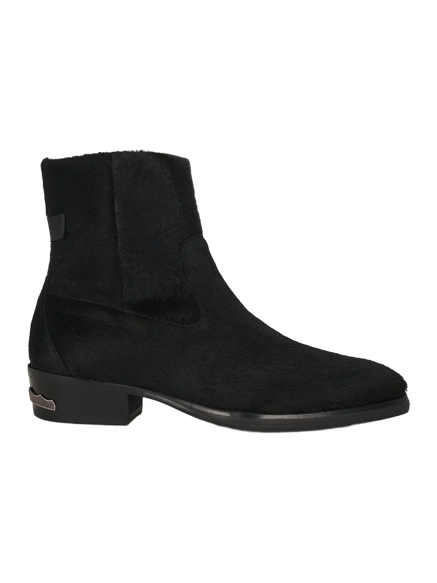 AllSaints Basel Pony Zip Boot