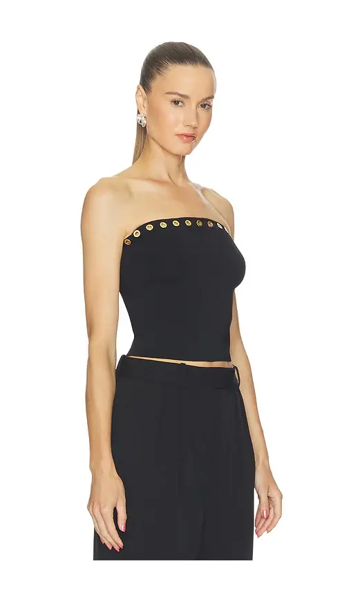 Alice + Olivia Alice + Olivia Alison Tube Top With Grommets | Thumbnail 2 Alice + Olivia Alice + Olivia Alison Tube Top With Grommets | Thumbnail 2