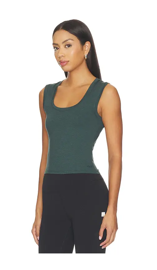 Vuori Halo Essential Scoop Tank Top | Thumbnail 2 Vuori Halo Essential Scoop Tank Top | Thumbnail 2