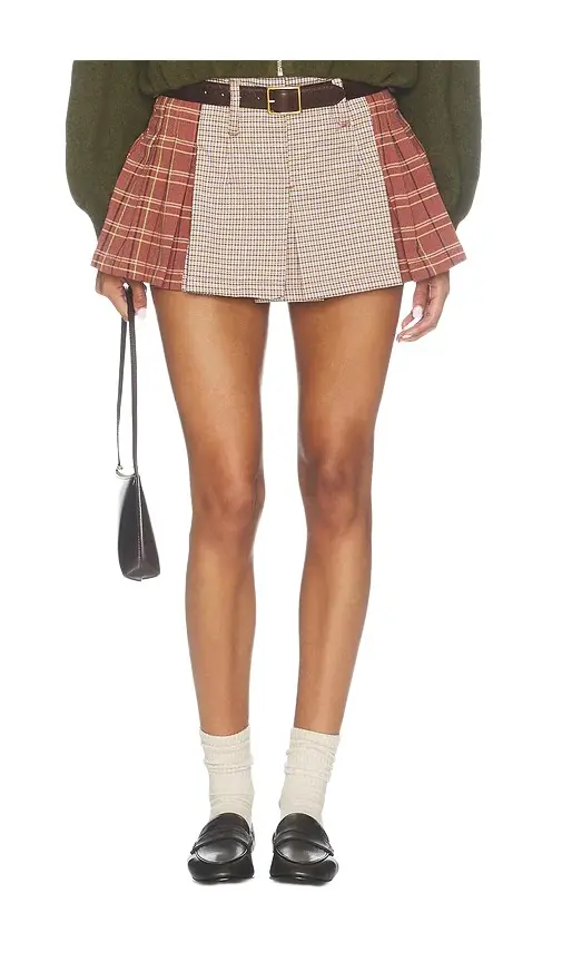 Sherry Pleated Mini Skirt Sherry Pleated Mini Skirt