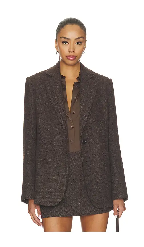 Elodie the Label Perrin Wool Blend Blazer | Thumbnail 2 Elodie the Label Perrin Wool Blend Blazer | Thumbnail 2