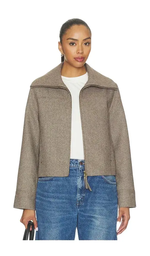 Beatrice Zip Front Jacket Beatrice Zip Front Jacket