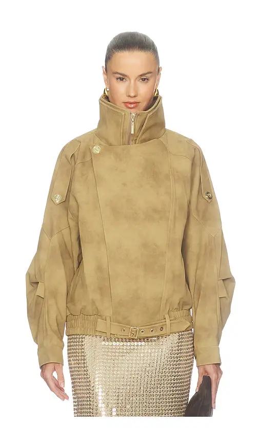 Bronx and Banco Oasis Eco Suede Jacket | Thumbnail 2 Bronx and Banco Oasis Eco Suede Jacket | Thumbnail 2