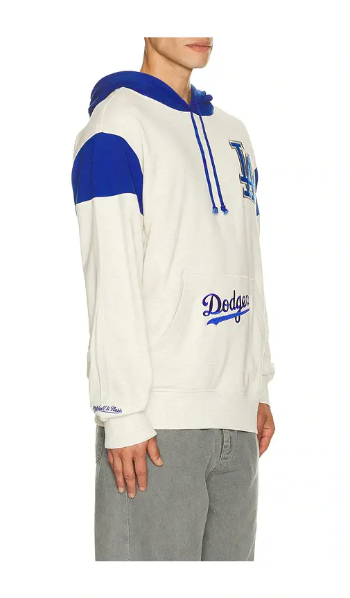 Mitchell & Ness MLB Los Angeles Dodgers Retro Roots Hoodie | Thumbnail 2 Mitchell & Ness MLB Los Angeles Dodgers Retro Roots Hoodie | Thumbnail 2