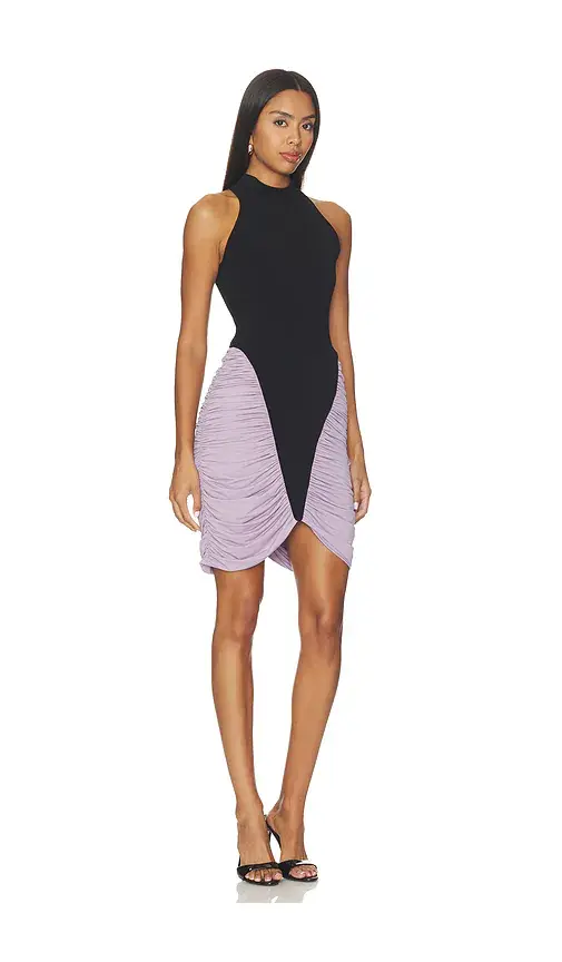 Et Ochs Atticus Knit Combo Mini Dress | Thumbnail 2 Et Ochs Atticus Knit Combo Mini Dress | Thumbnail 2