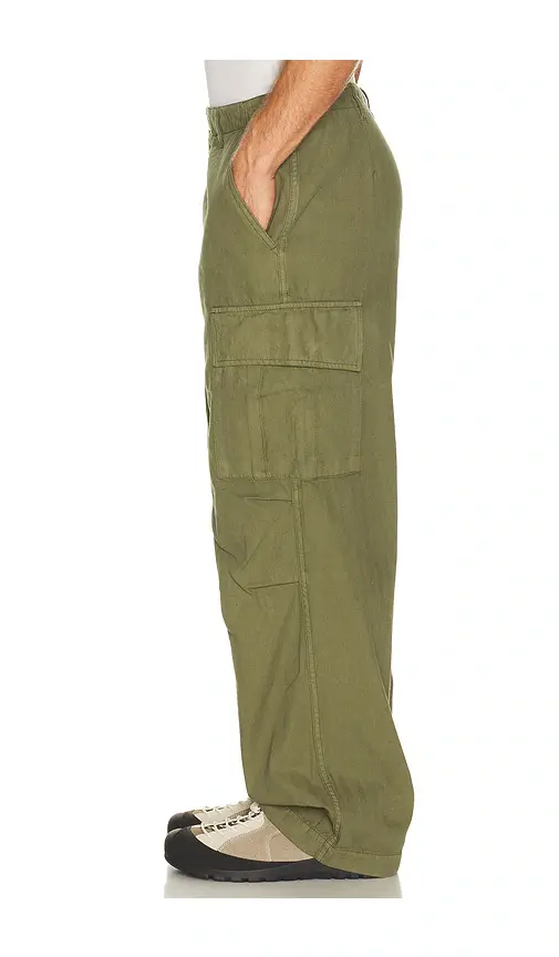 Palmes Herringbone Cargo Trousers | Thumbnail 2 Palmes Herringbone Cargo Trousers | Thumbnail 2