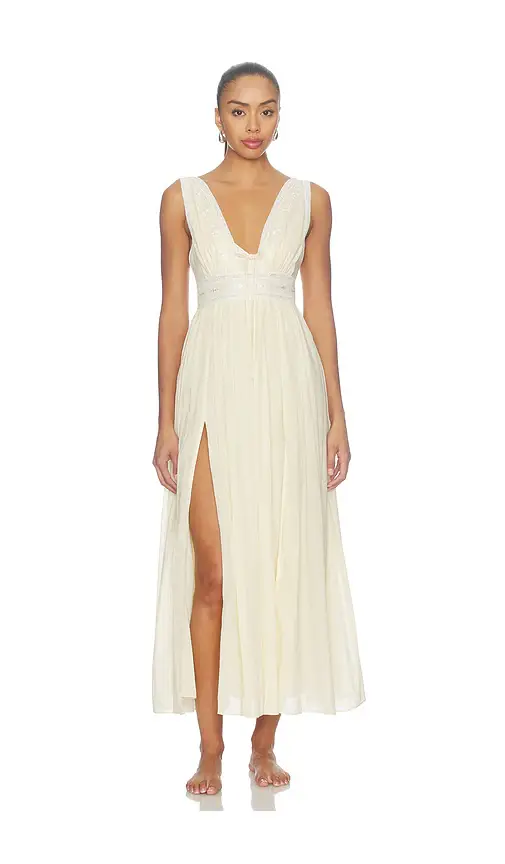For Love & Lemons Lisa Maxi Slip Dress | Thumbnail 2 For Love & Lemons Lisa Maxi Slip Dress | Thumbnail 2