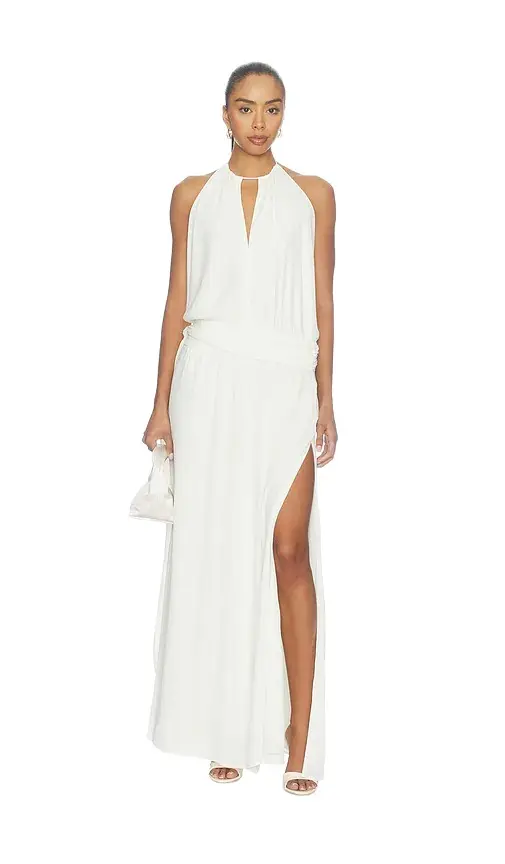 Draped Backless Gown Draped Backless Gown