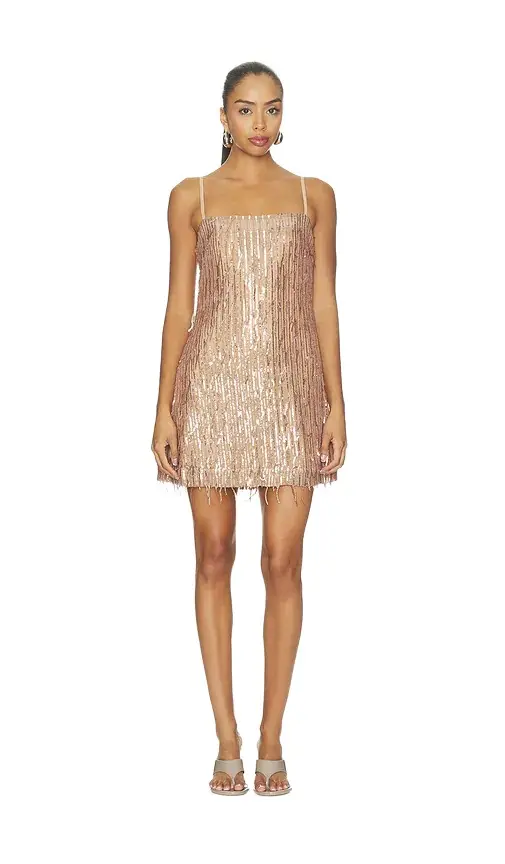 With Harper Lu Shift Mini Dress