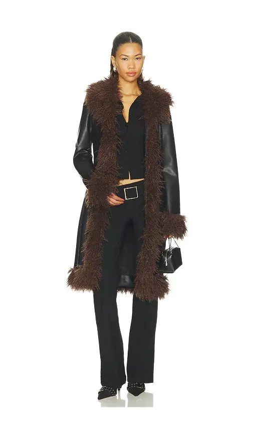Athena Shaggy Coat