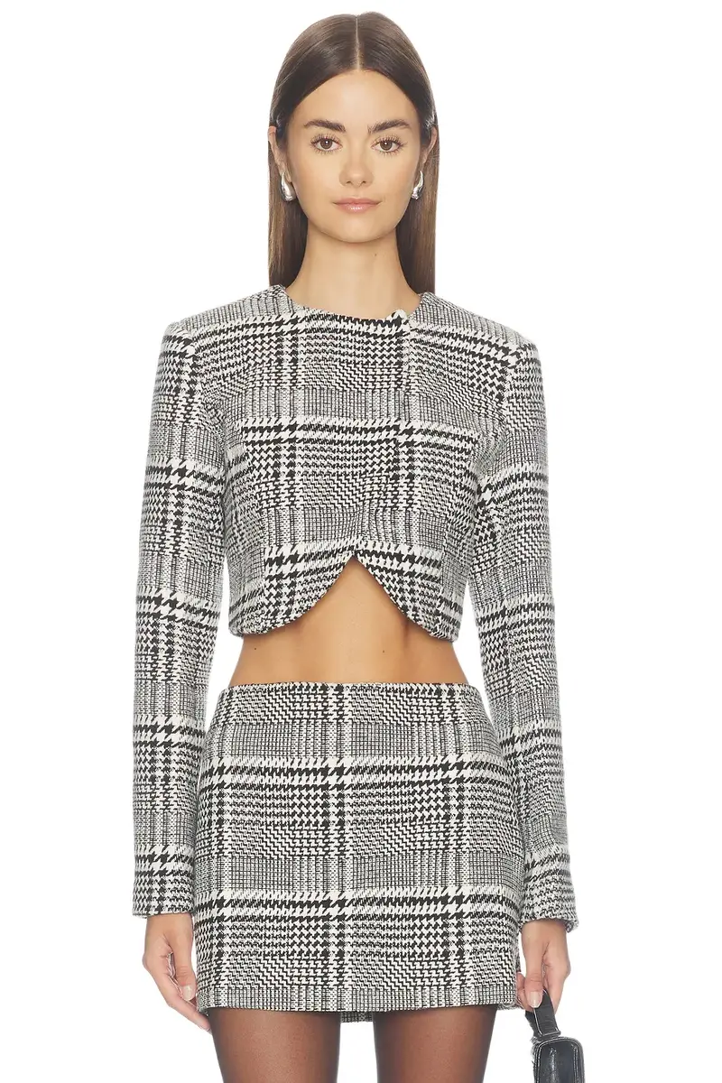 MORE TO COME Davina Cropped Jacket