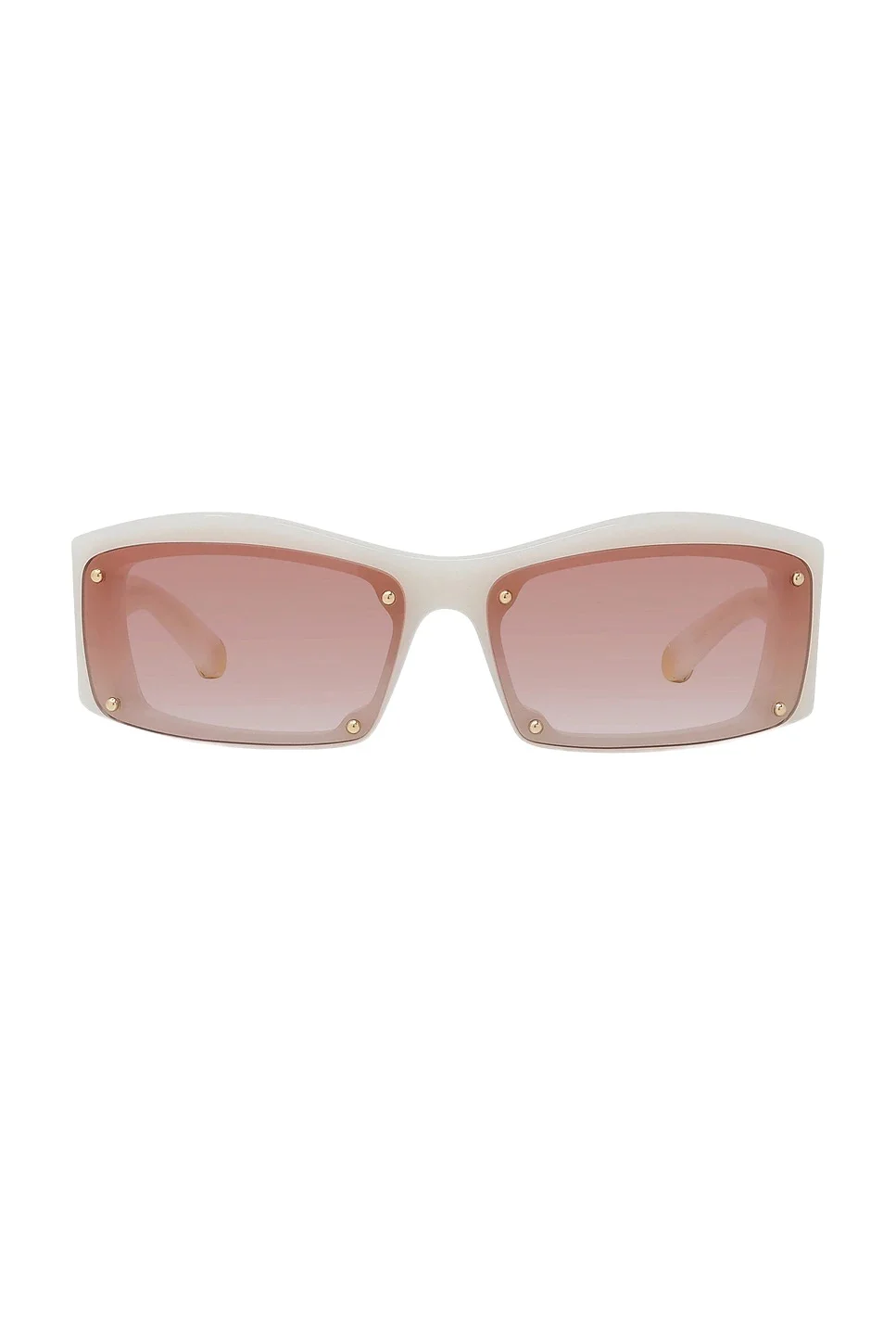 Medallion Rectangular Sunglasses