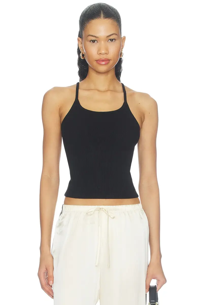 DONNI. The Rib Spaghetti Tank
