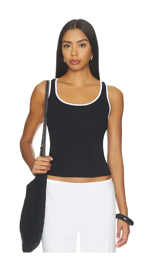 DONNI. The Baby Rib Racerback Tank | Thumbnail 2 DONNI. The Baby Rib Racerback Tank | Thumbnail 2
