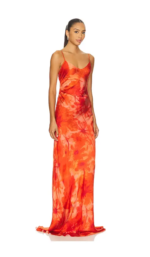 ALEJANDRA ALONSO ROJAS Ruched Slip Gown | Thumbnail 2 ALEJANDRA ALONSO ROJAS Ruched Slip Gown | Thumbnail 2