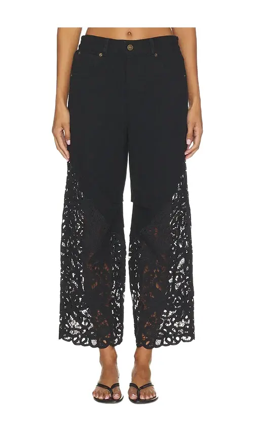 Sea Shiloh Embroidered Jeans
