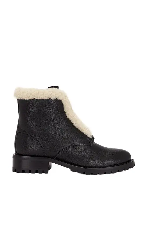 Simkhai Noah Shearling Lug Zip Boot