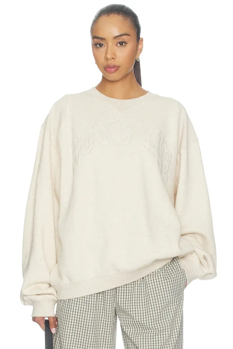 Boys Lie All-star Distressed Kara Crewneck Sweatshirt