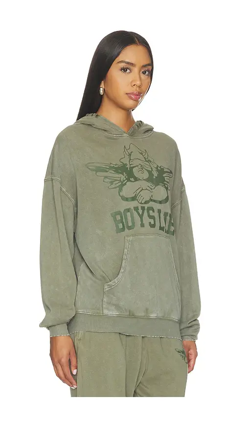 Boys Lie Old School Racer Hoodie | Thumbnail 2 Boys Lie Old School Racer Hoodie | Thumbnail 2