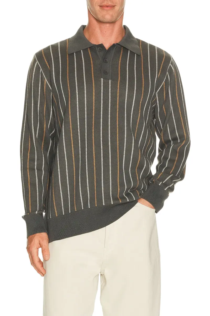 Far Afield Benny Knitted Polo
