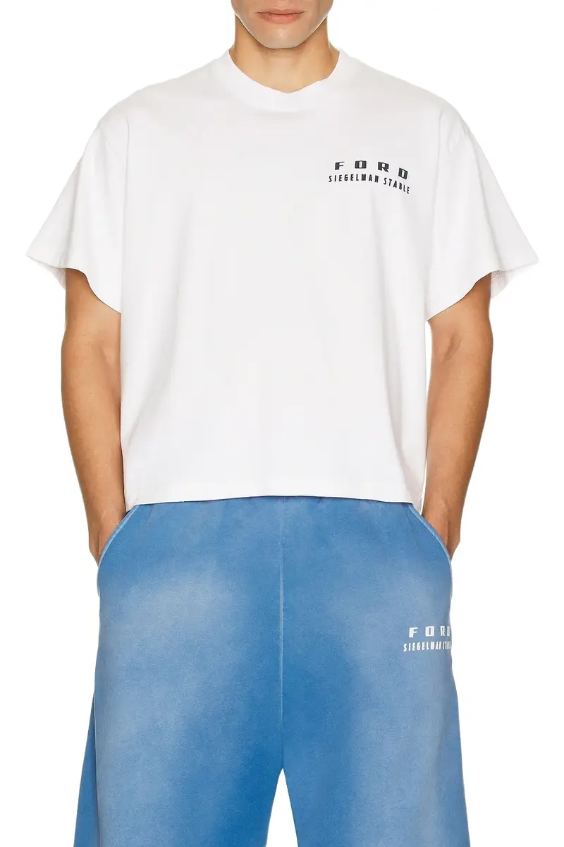 Printed Graphic Crop T-Shirt Printed Graphic Crop T-Shirt