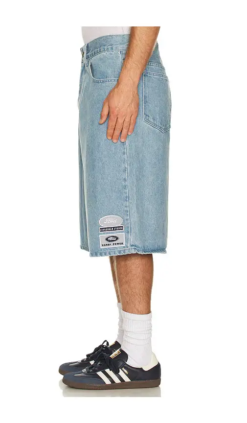 Siegelman Stable x Ford Patched Denim Jorts | Thumbnail 2 Siegelman Stable x Ford Patched Denim Jorts | Thumbnail 2