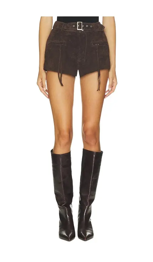 BLANKNYC Faux Suede Hot Shorts