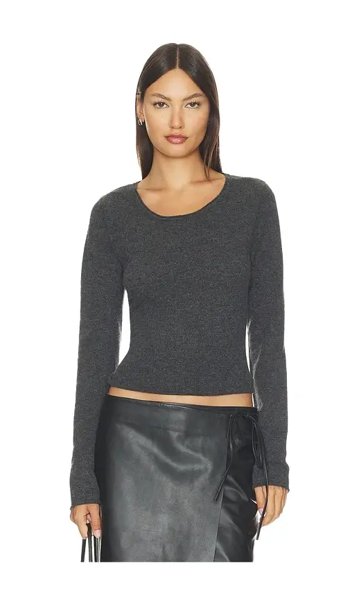 Fine Merino Wool Long Sleeve Top