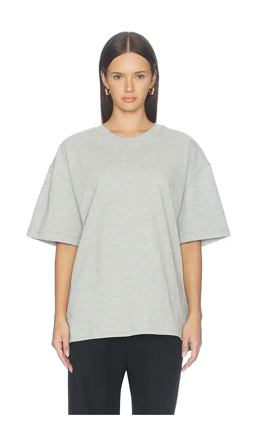 St. Agni Cotton Jersey Split Back Tee | Thumbnail 2 St. Agni Cotton Jersey Split Back Tee | Thumbnail 2