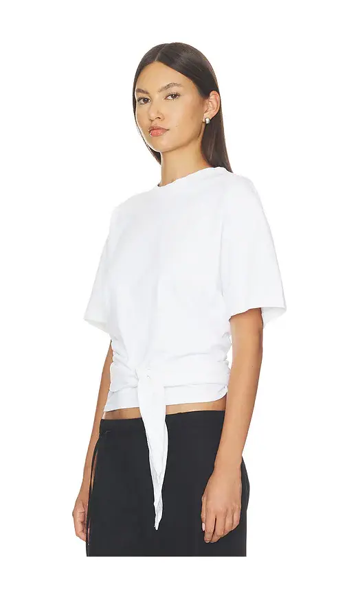 St. Agni Cotton Jersey Split Back Tee | Thumbnail 2 St. Agni Cotton Jersey Split Back Tee | Thumbnail 2