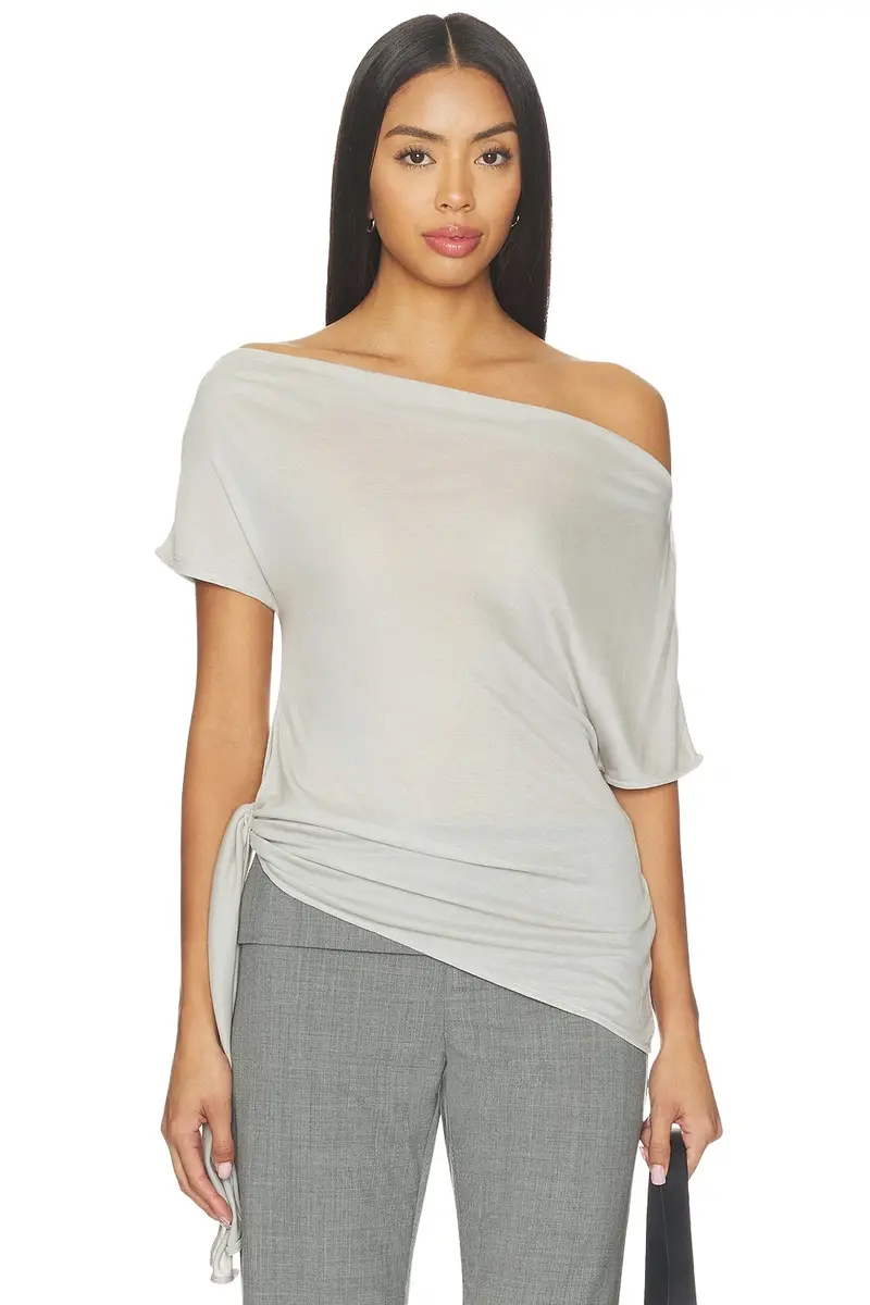 Fine Jersey Off Shoulder Top