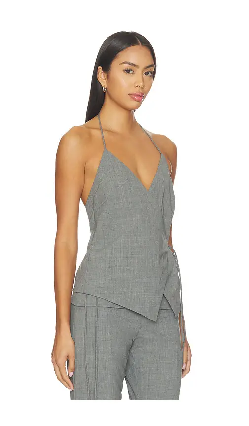 St. Agni Wool Rouleau Halter Top | Thumbnail 2 St. Agni Wool Rouleau Halter Top | Thumbnail 2