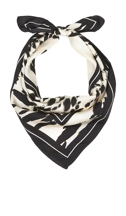 Anine Bing York Scarf Leopard | Thumbnail 2 Anine Bing York Scarf Leopard | Thumbnail 2