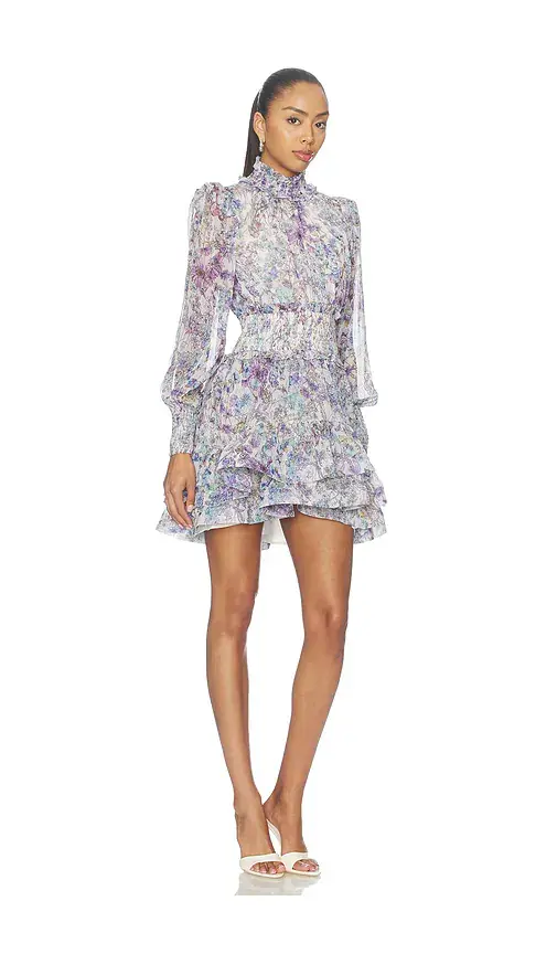 Elliatt Rosaria Long Sleeves With High Neck Mini Dress | Thumbnail 2 Elliatt Rosaria Long Sleeves With High Neck Mini Dress | Thumbnail 2