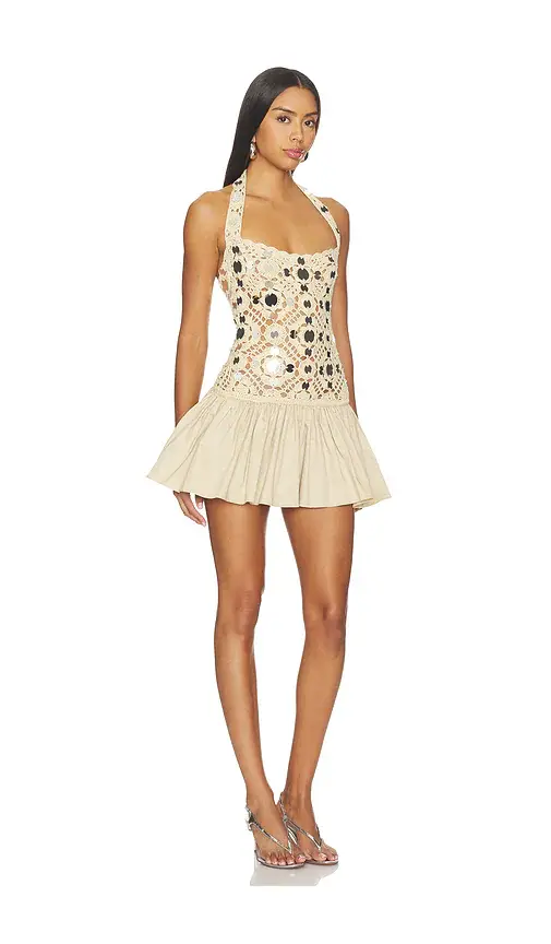 Retrofête Aliane Crochet Dress | Thumbnail 2