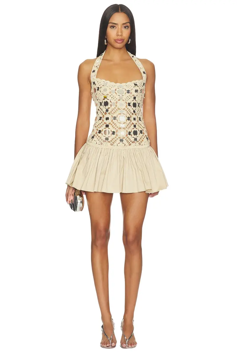 Aliane Crochet Dress