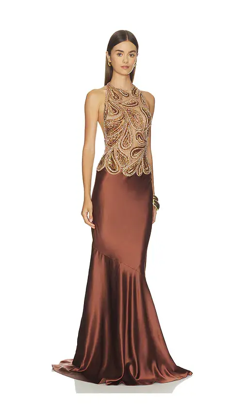Retrofête Evolet Embroidered Dress | Thumbnail 2