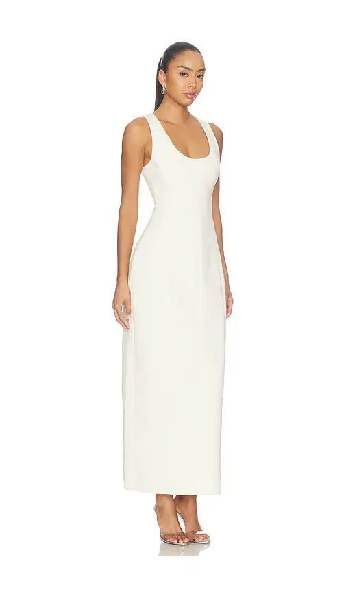 Odd Muse Cotton Mix Volume Midi Dress | Thumbnail 2 Odd Muse Cotton Mix Volume Midi Dress | Thumbnail 2
